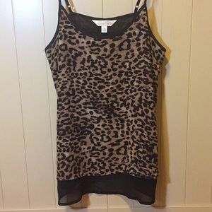 Cheetah Print Tank Top